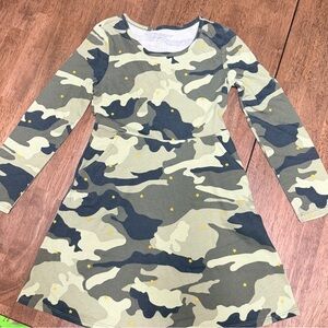 Wonder Nation Camouflage Star Pattern Dress